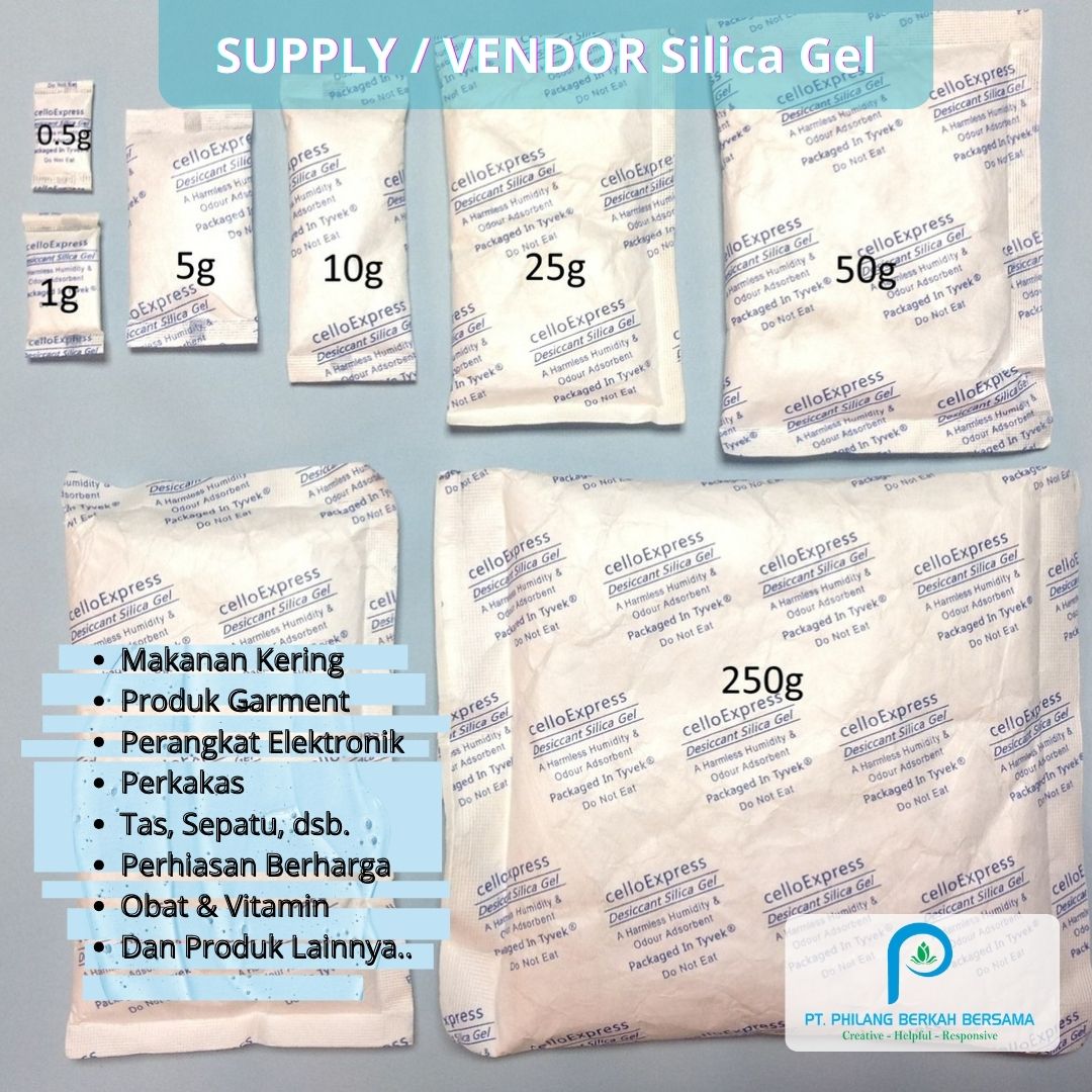 Supplier / Vendor Silical Gel || PT Philang Berkah Bersama